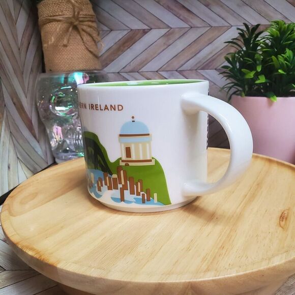 Starbucks Northern Ireland YAH Mug Giants Causeway Dark Hedges New You Are Here - Picture 2 of 7